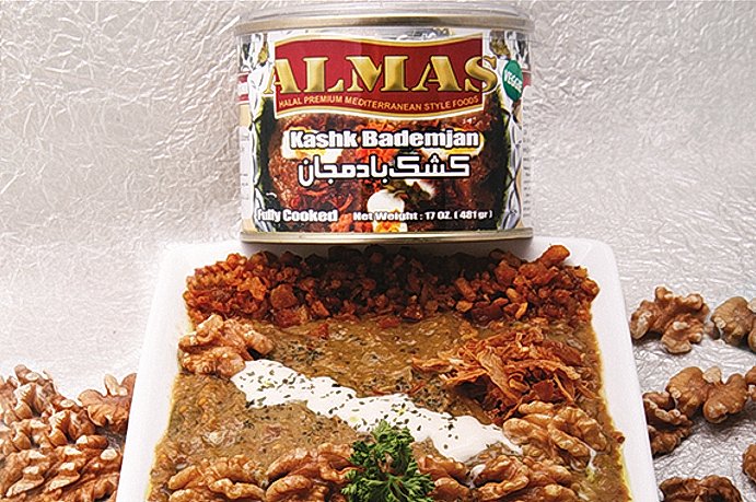 Kashk Bademjan - Canned - Ready to eat ( Kashk Bademjan ) - Dips & Sauces - Kalamala - Almas