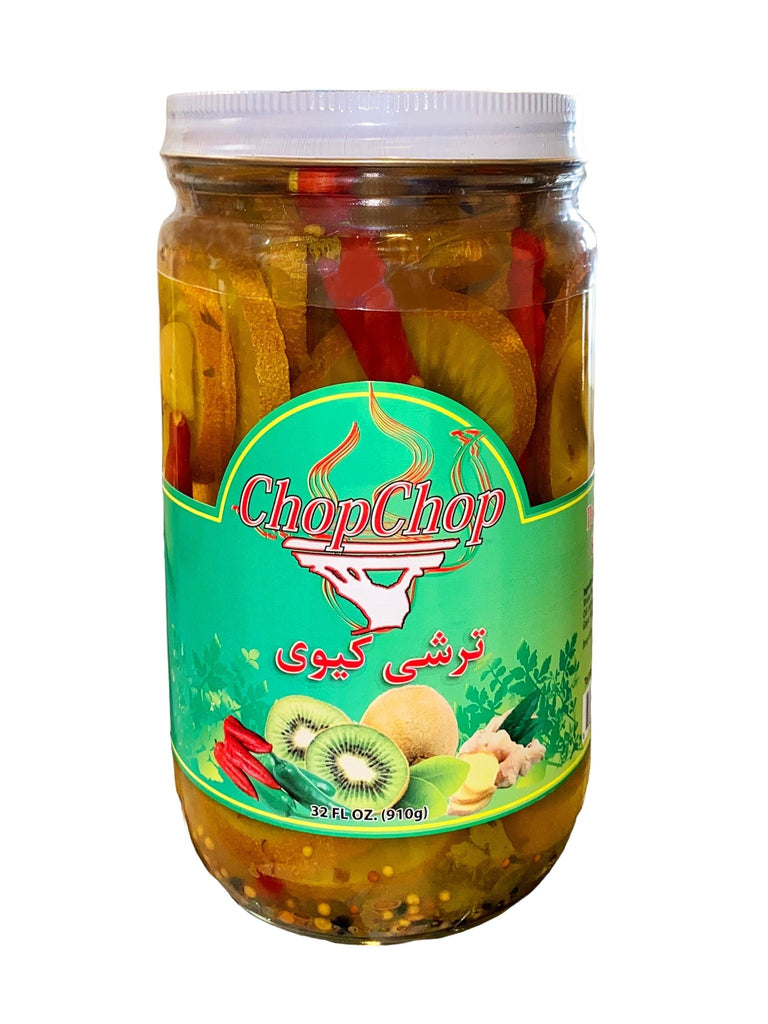 Kiwi Pickled - 32 Oz ( Torshi Kivi ) - Fruit Pickle - Kalamala - Chop Chop