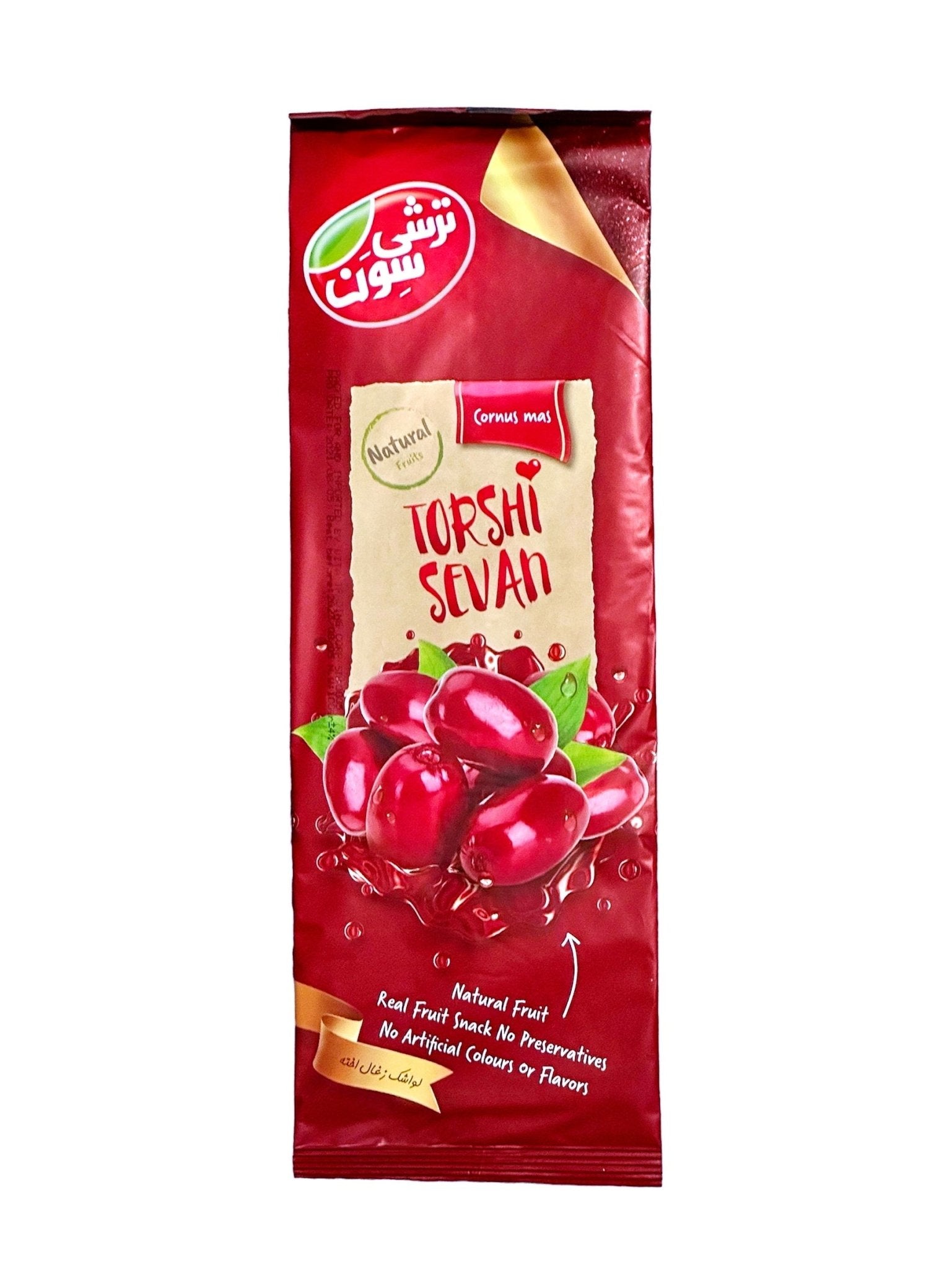 Large Fruit Leather Cornelian Cherry Dried (Lavashak Zoghal Akhteh) Kalamala