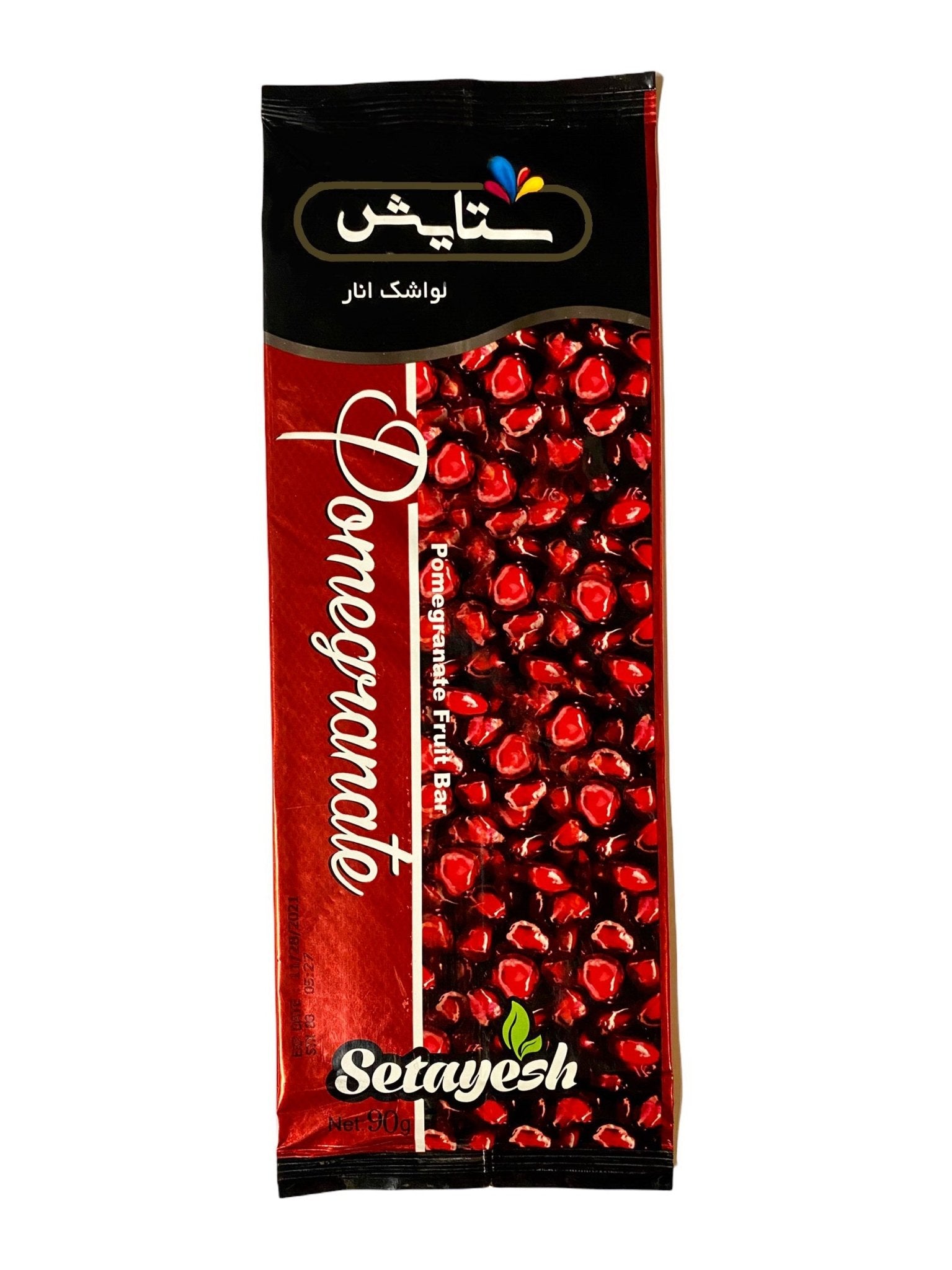 Large Mixed Fruit Leather Pomegranate (Lavashak Anar) Kalamala