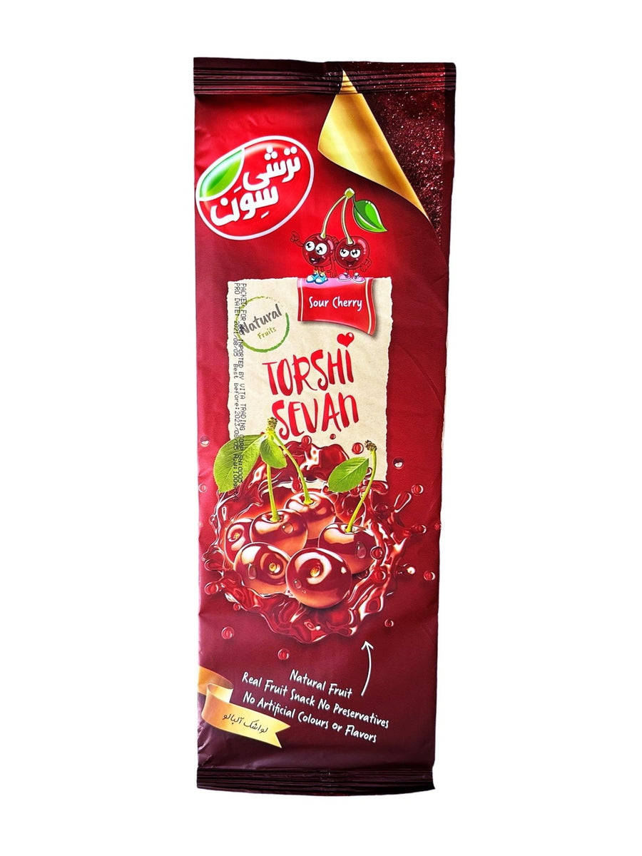 Sour Cherry Fruit Leather Dried (Lavashak Albalu) Kalamala