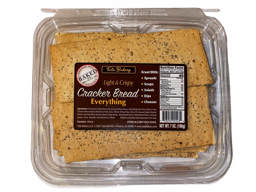 Light Crispy Cracker - Everything ( Naan E Khoshk) - Biscuit & Cracker - Kalamala - Tala Bakery