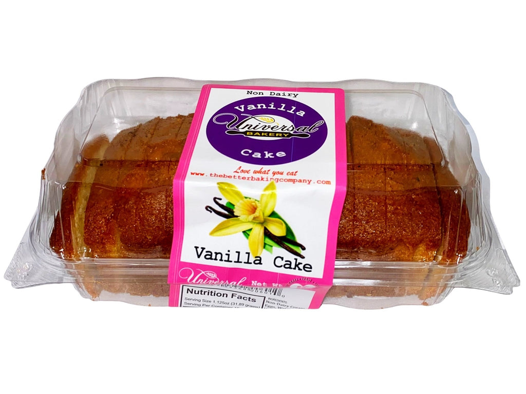 Non-Dairy Vanilla Sliced Cake - Non-Dairy ( Cake E Vanil ) - Cake & Sweet Bread - Kalamala - Universal Bakery