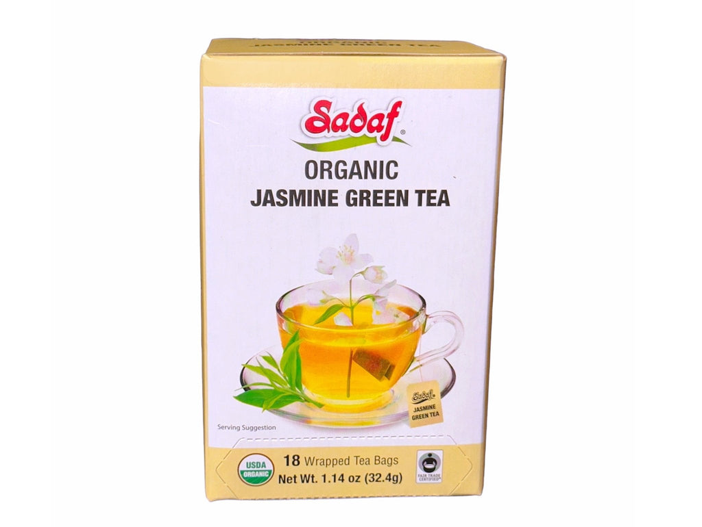 Organic Jasmine Green Teabags Sadaf (Dam Noosh)(Herbal Chai) - Kalamala - Sadaf
