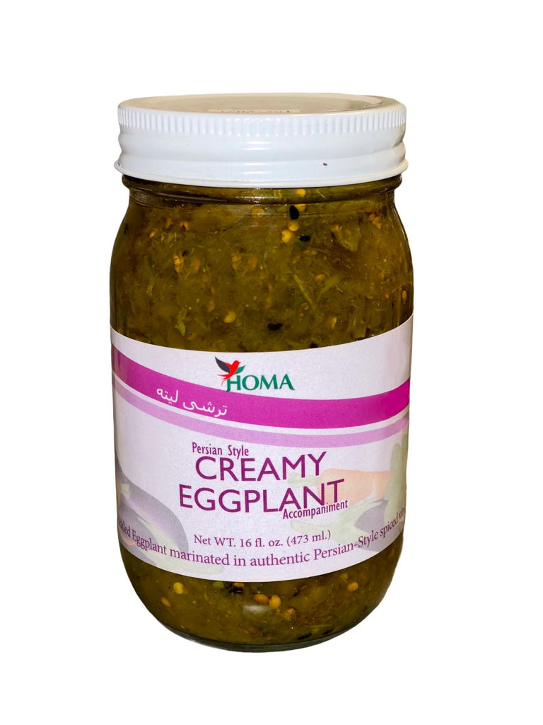 Pickled Creamy Eggplant ( Turshi Liteh Bademjan ) - Vegetable Pickle - Kalamala - Homa