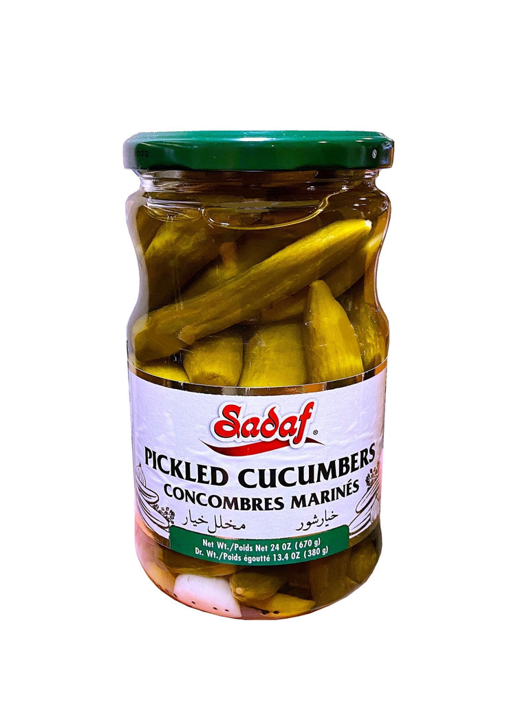 Pickled Cucumbers With Dill - 24 oz ( Khiar Shoor ) - Cucumber Pickle - Kalamala - Sadaf