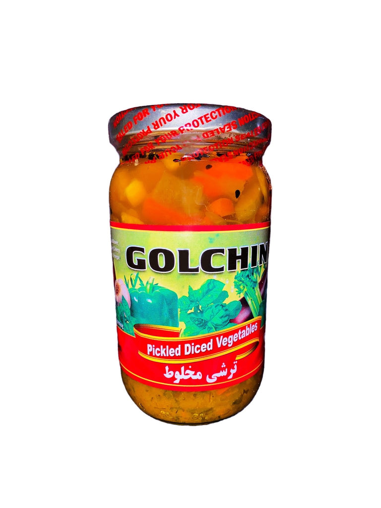 Pickled Diced Vegetables ( Turshi Makhloot ) - Mixed Pickle - Kalamala - Golchin