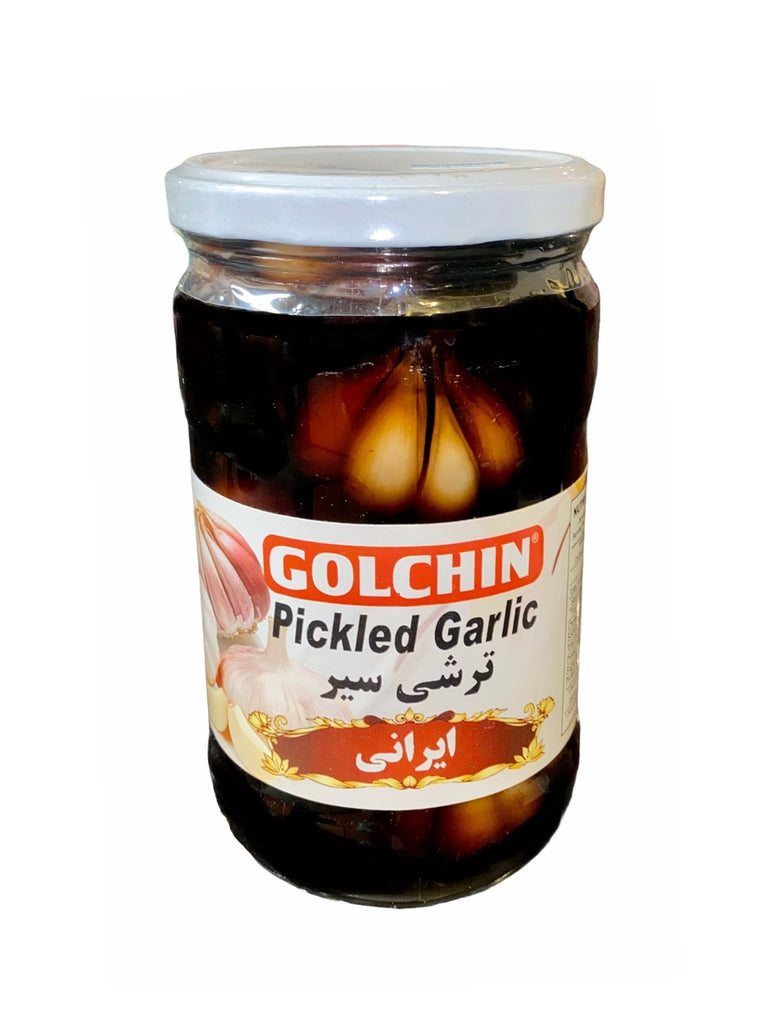 Pickled Garlic ( Sir Turshi ) - Garlic Pickle - Kalamala - Golchin