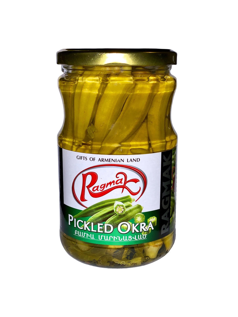 Pickled Okra ( Turshi Bamieh ) - Vegetable Pickle - Kalamala - Ragmak