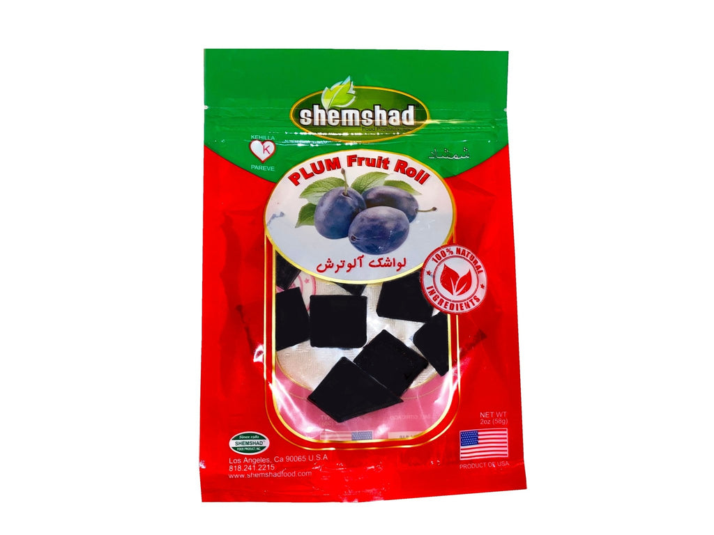 Plum Fruit Roll ( Lavashak e Aloo ) - Fruit Leather - Kalamala - Shemshad