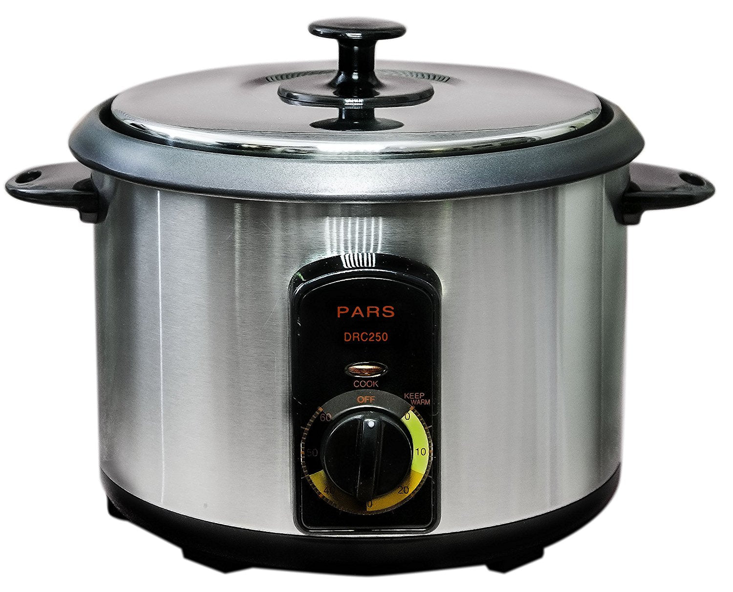 Pars Persian 3 Cup Stainless Steel Automatic Electric Steamed Rice Cooker  Maker