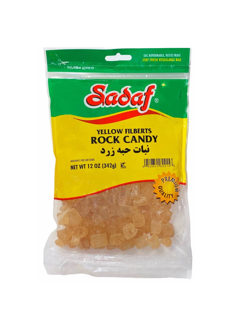 Rock Candy Yellow Filberts ( Nabaat Habbeh ) - Rock Candy - Kalamala - Sadaf