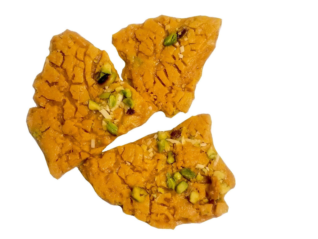 Saffron Pistachio Brittle ( Sohan ) - Brittle - Kalamala - Khodkar