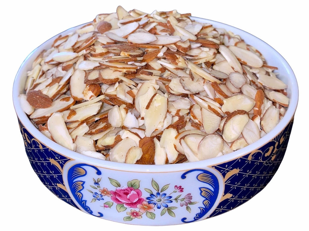 Sliced Almonds - 1 Pound ( Badam ) - Nuts - Kalamala - Kalamala