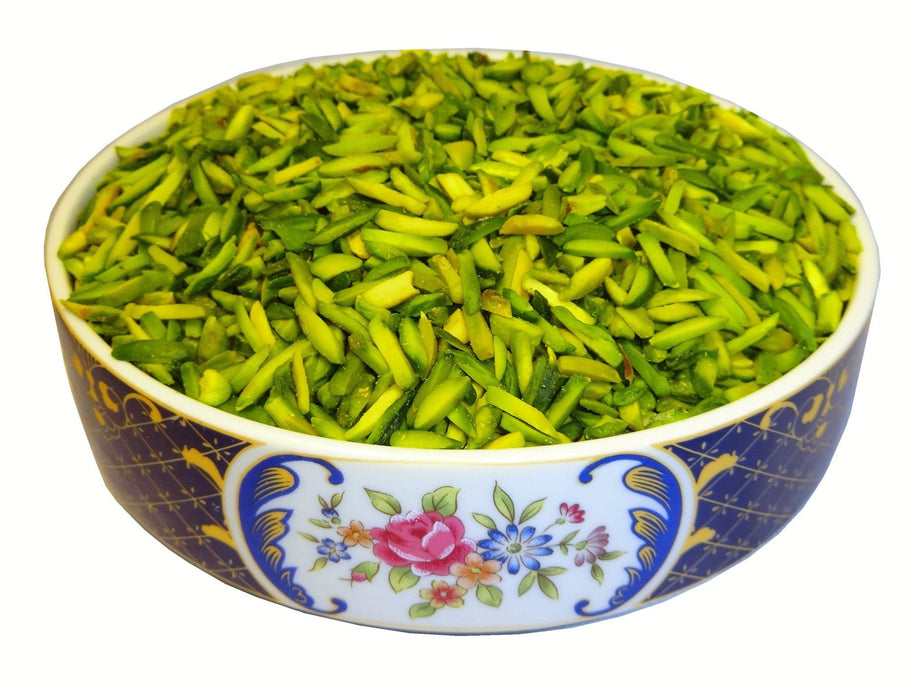 Slivered Pistachios - Sliced - 3 Pounds (Khalal E Pesteh) – Kalamala
