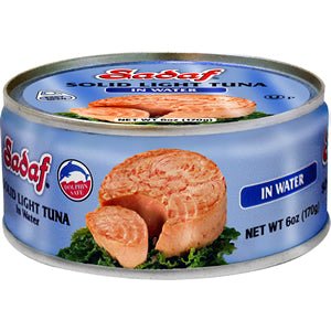 Solid Light Tuna - Easy Open - In Water - Canned Fish & Meat - Kalamala - Sadaf