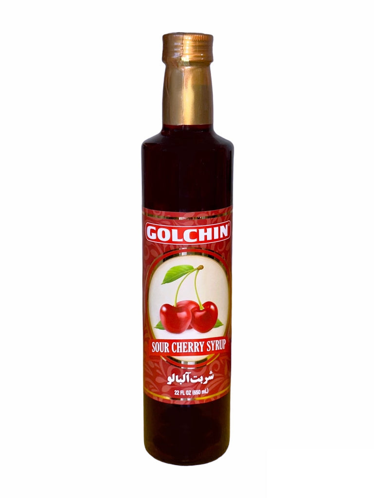 Sour Cherry Syrup ( Sharbat e Albalu ) - Fruit Syrup - Kalamala - Golchin