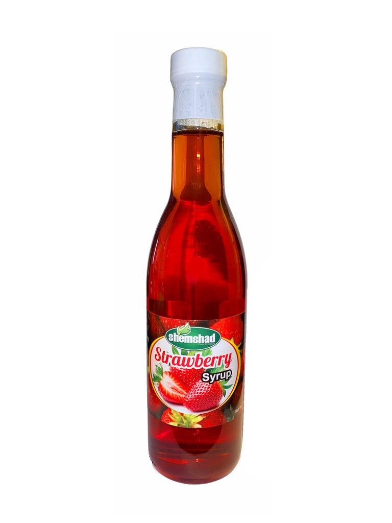 Strawberry Syrup ( Sharbat e Toot Farangi ) - Fruit Syrup - Kalamala - Shemshad