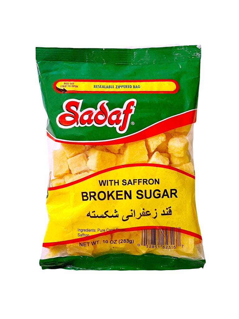 Sugar Broken With Saffron ( Ghand Shekasteh Zaferani ) - Sugar - Kalamala - Sadaf