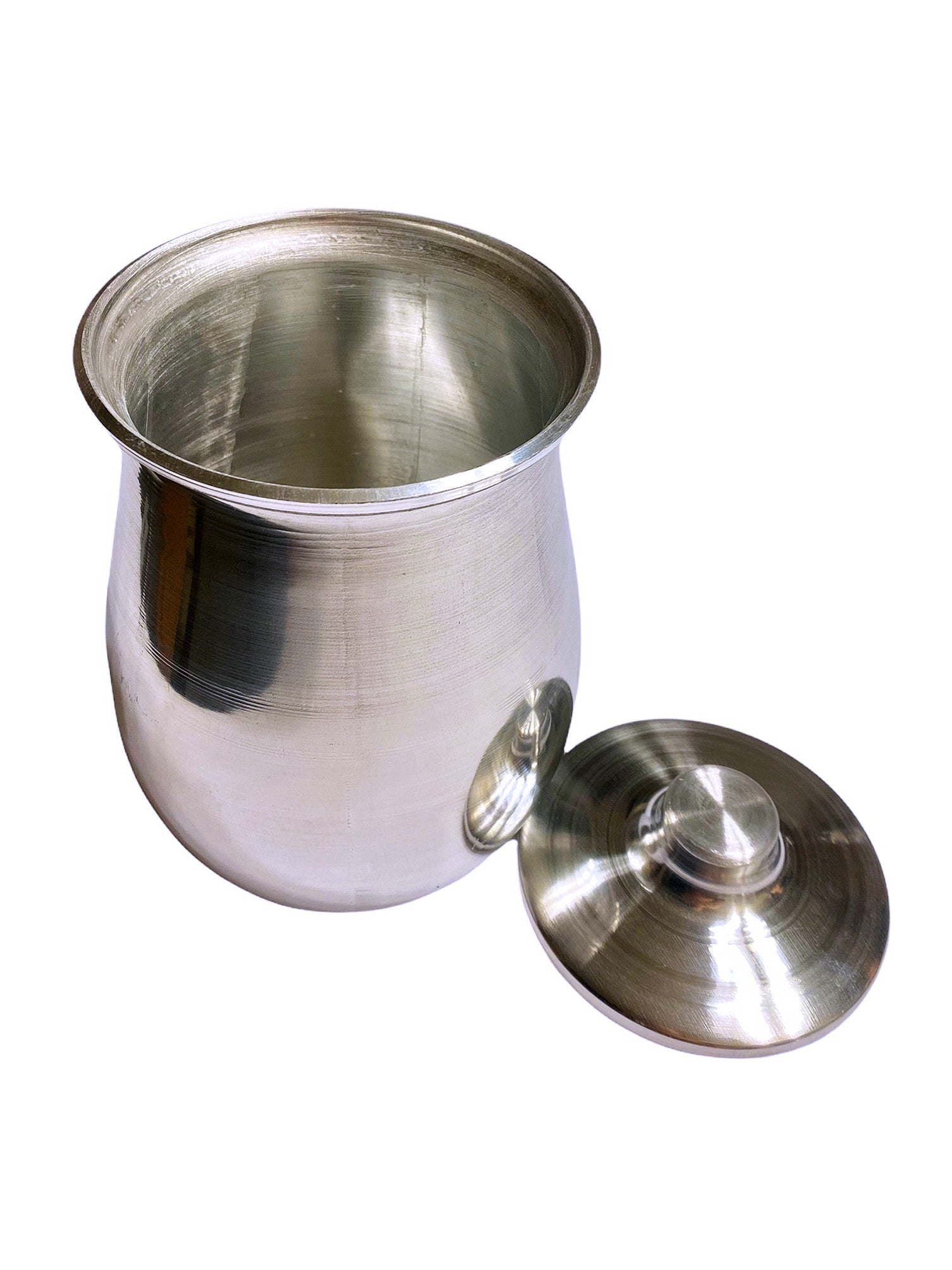 Traditional Dizi Aluminum Pot with Lid - 1.3 Liter - Medium Size (Abgo ...