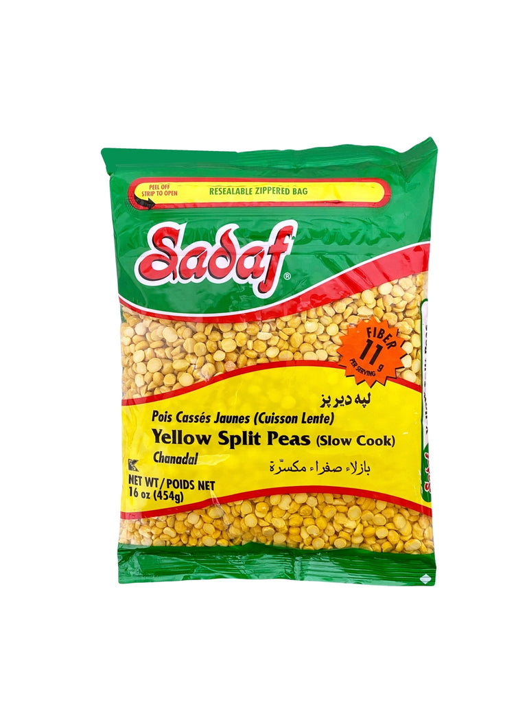 Yellow Split Peas - Original - Slow Cook ( Lappeh Dir Paz ) - Dry Beans - Kalamala - Sadaf